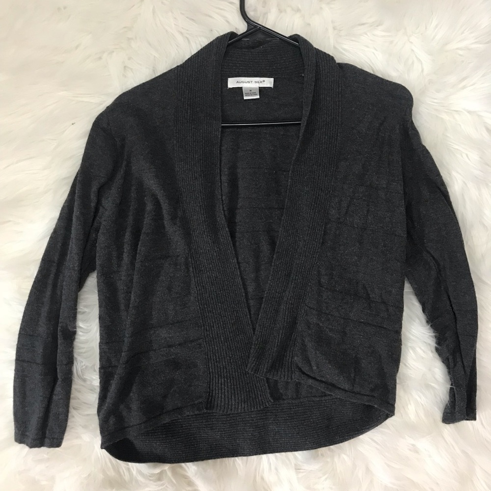 Women’s Gray Cardigan